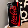 C-Coca C-cola Vintage Logo For IPhone 17 16 16e 15 14 13 12 11 Pro Max Mini Plus Phone Case