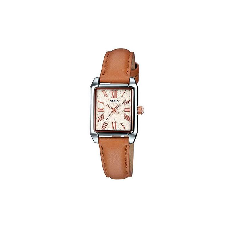 

Casio STANDARD series chronograph, date display, waterproof, quartz movement, leather strap, Japanese and Korean watch, men s watch, MTP-TW101L-7AVDF