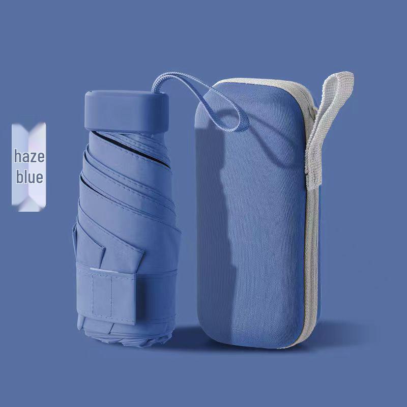 Women's UV Protection Foldable Sunshade Umbrella - Compact, Dual-Use for Sun & Rain