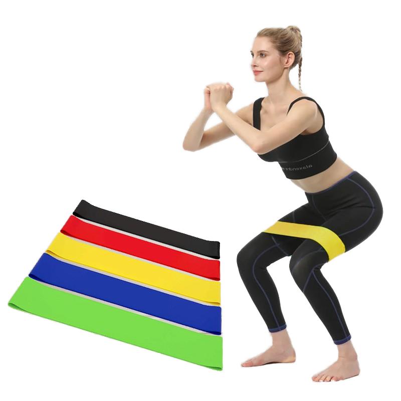 Elastic Band Yoga Pulling Circle Fitness Strength Training Men's Women's Yoga Squat Leg Stretching 903C