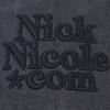 NICK&NICOLE NN DOTCOM SIGNATURE BALL cap_DENIM CHARCOAL
