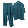 JOURNAL STANDARD Short Sleeve Shirt Setup M Blue Green Men's Used