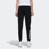 Adidas Neo Logo Print Slim Fit Knitted Joggers Women Joggers Black DM2063