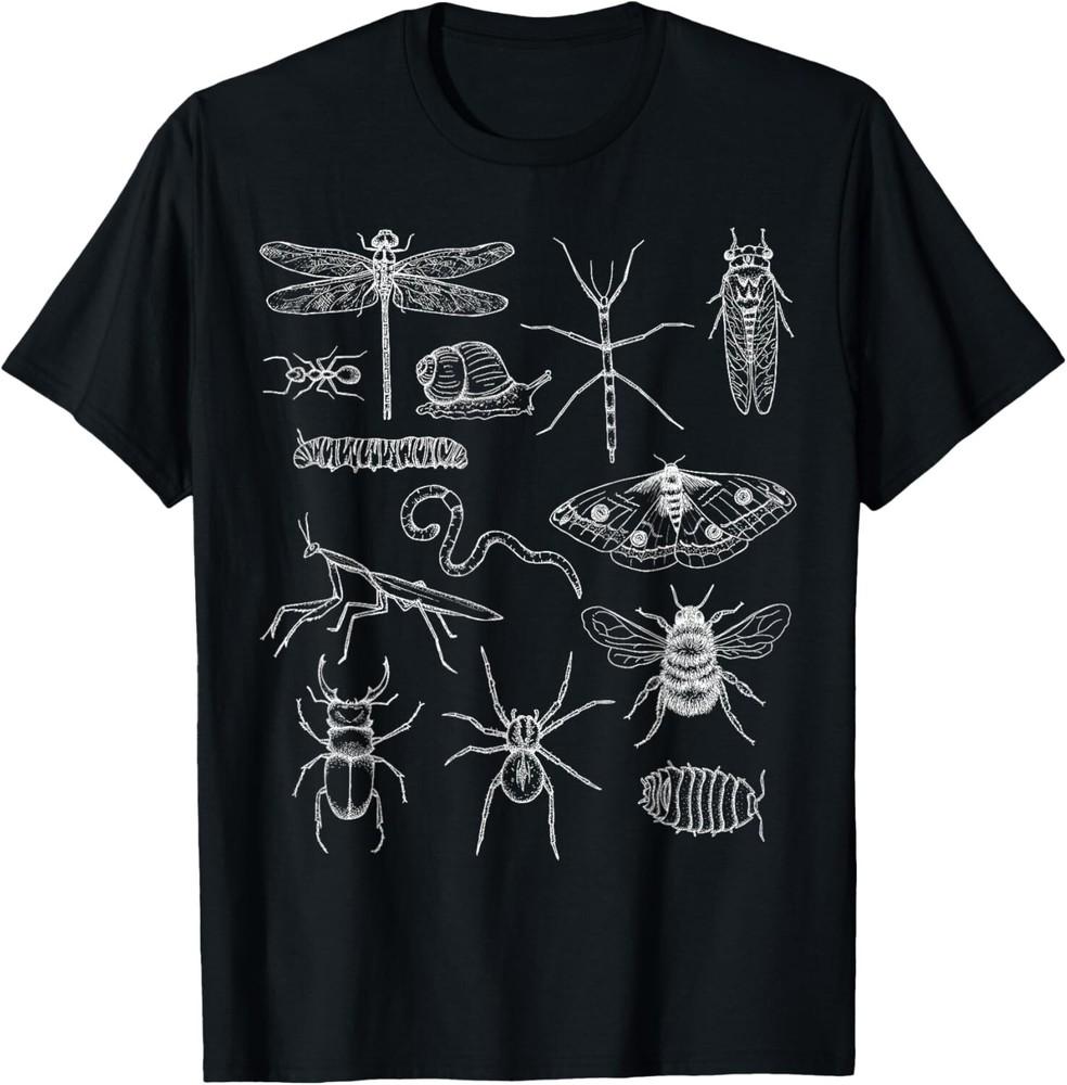 

Minibeasts - Insects and Invertebrates Drawings Gift Unisex T-Shirt M