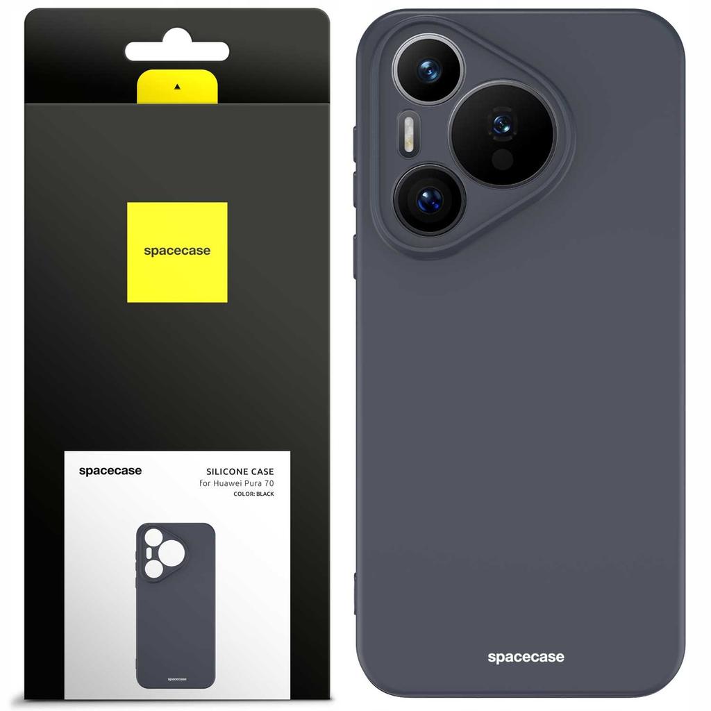 Sc Silicone Case Huawei Pura 70 Black