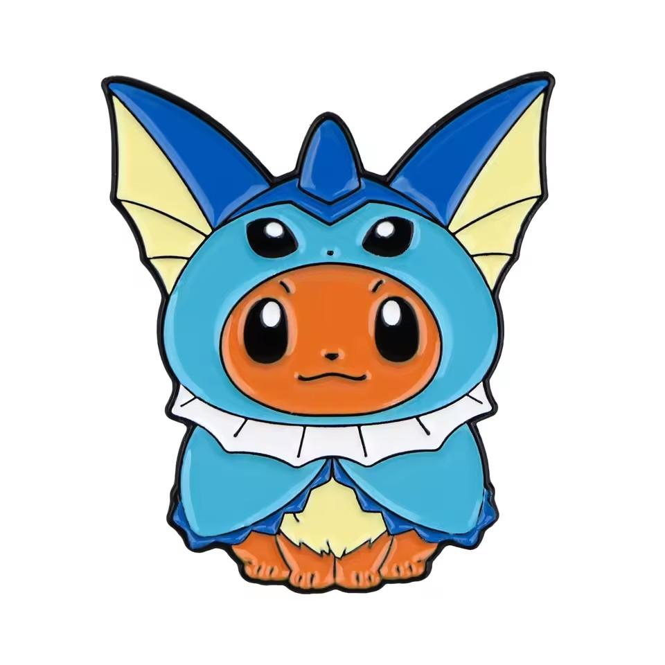 Pokemon Enamel Pin Cute Anime Movies Metal Brooches Badges Children Lapel Pins for Backpack Brooch On Clothes Jewelry Pins