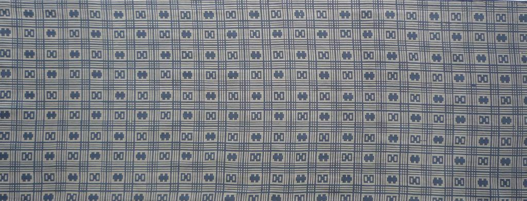 Todaya Shoten Niwazome Tenugui Hand Kikugoro Plaid 929 (Japanese Towel)