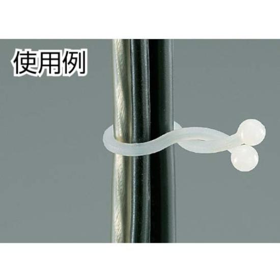 TRUSCO Twist Pack of Ties, 21.3mm-25.0mm Diameter, 100, TT-24