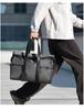 Men's Large Capacity Oxford Cloth Travel Bag for Business and Casual Use with Wet/Dry Separation