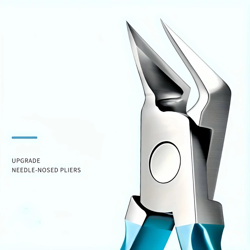 1 Classic Stainless Steel Nail Clipper, Sharp and Precise Nail Clippers, Straight Blade, Suitable for Home Nail and Foot Repairs