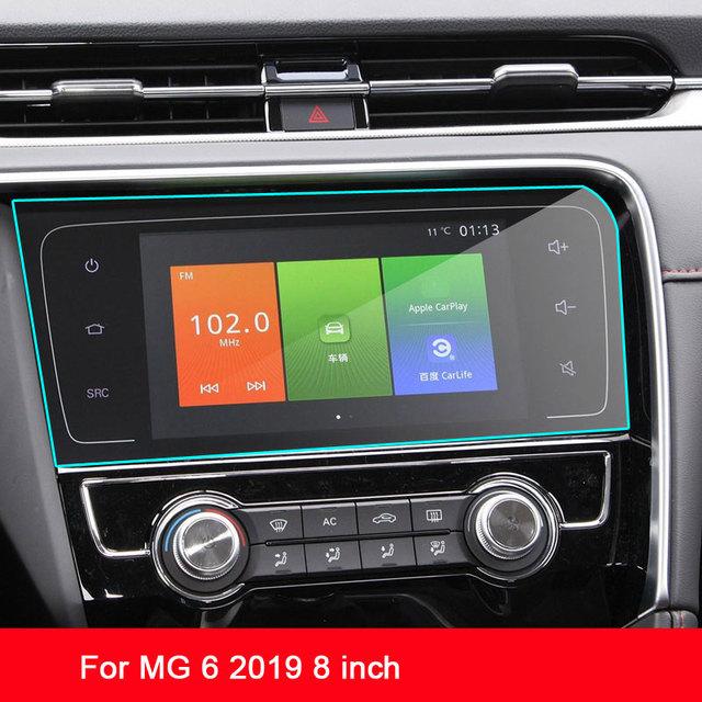 For MG 6 MG6 Interior  Car GPS Navigation Tempered Glass Screen Protective Film Auto Interior