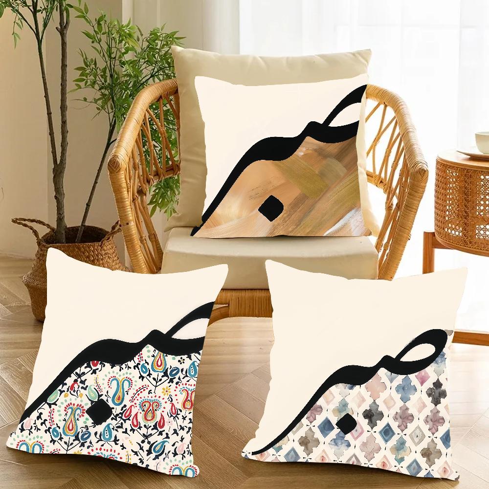 Arabic Sabr Pillow Case Applicable Space For Guest Rooms Interiors Cars Office House Decoration