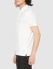 Golf Wear Zip Up Short Sleeve Shirt Move Tech Easy to Move E2MA1501 White XL [Mizuno] Men's