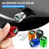 QPZF2 4PCS Car Wheel Tire Valve Caps Tyre Rim Stem Covers For Skoda Octavia Superb Rapid Kodiaq Karoq Fabia Kamiq Enyaq Vision RS Y