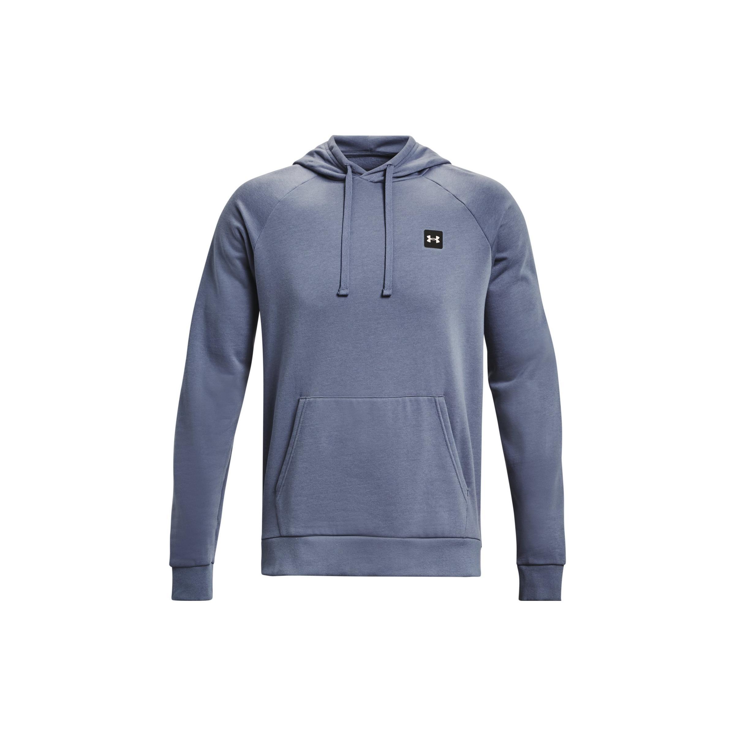 Under Armour Rival Fleece Hoodie Grey Purple Men s 1357092-767 M