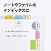 Film Index Sticky 6 Notes, Thick, Colors, FI-02
