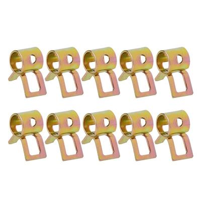 Water Pipe Tube Clamps Fuel Replacement Air Hose 65Mn Spring Steel Set