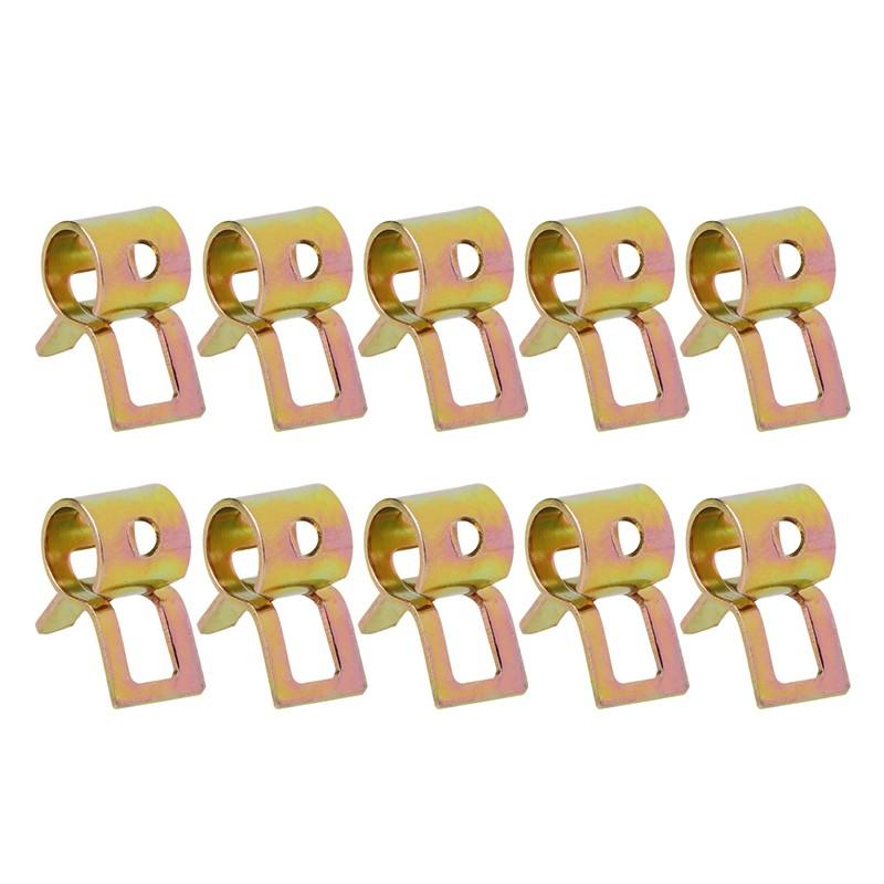 Water Pipe Tube Clamps Fuel Replacement Air Hose 65Mn Spring Steel Set