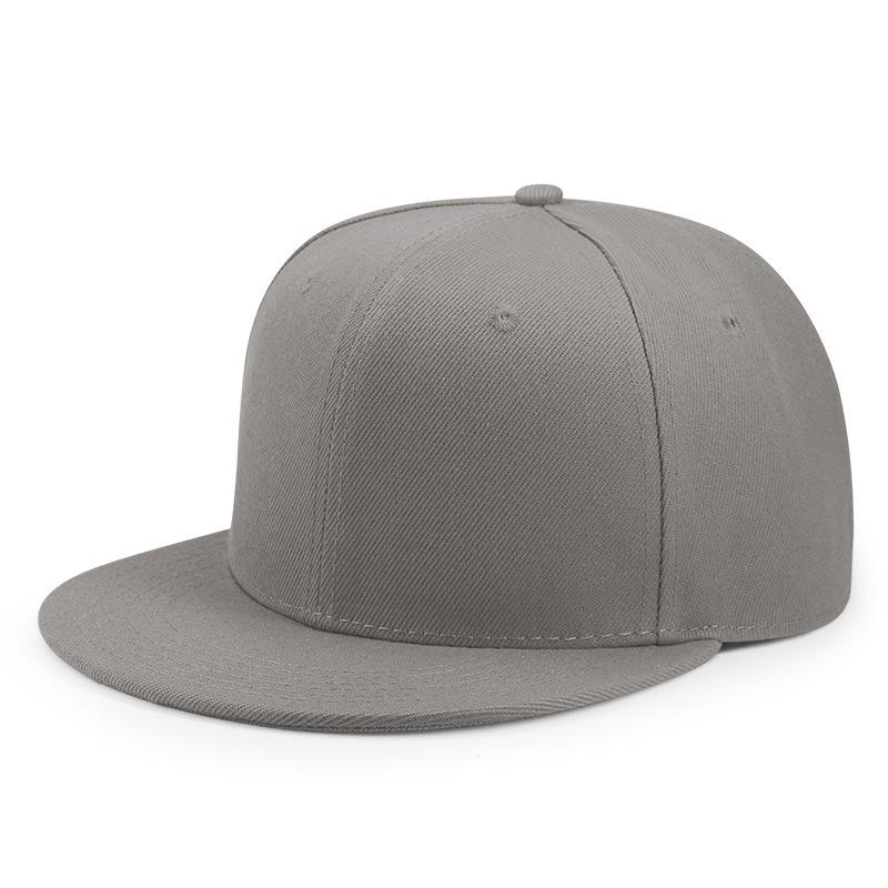 Baseball Caps For Men Women Unisex Hip Hop Solid Color Flat Brim Snapback Hats For Women Spring Summer Sun Hat Street Dance Kpop