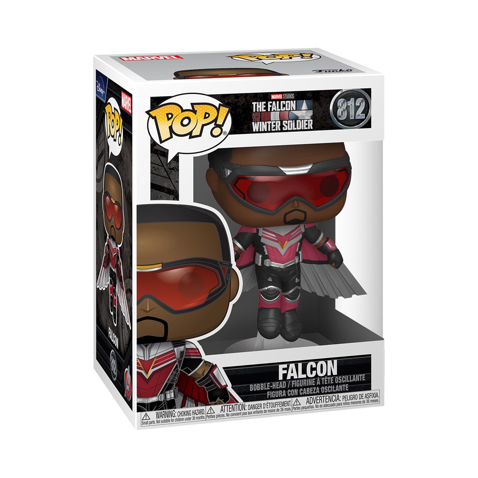 FUNKO POP The Falcon and the Winter Falcon Marvel Soldier- (flying)