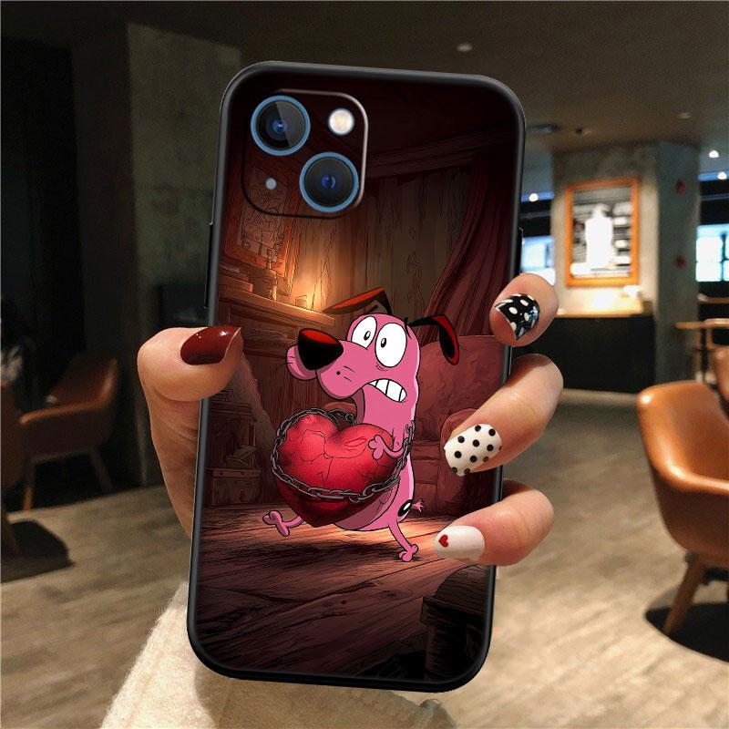 C-Courage C-Cowardly D-Dog New High-End Shell Phone Case for Redmi Note 10 11 12 Pro Max 10S 10C 10T 11A 11S 12S 12C