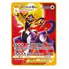 NEW Metal Card 10000 Points Arceus Charizard Super Card Golden English Mewtwo Vmax GX EX Anime Collection Card Gift