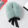 Fox Fur Collar Ladies Winter Furry Fur Collar Women Real Fox Fur Scarf Women Fox Fur Square Collar Short Scarf Shawl Winter