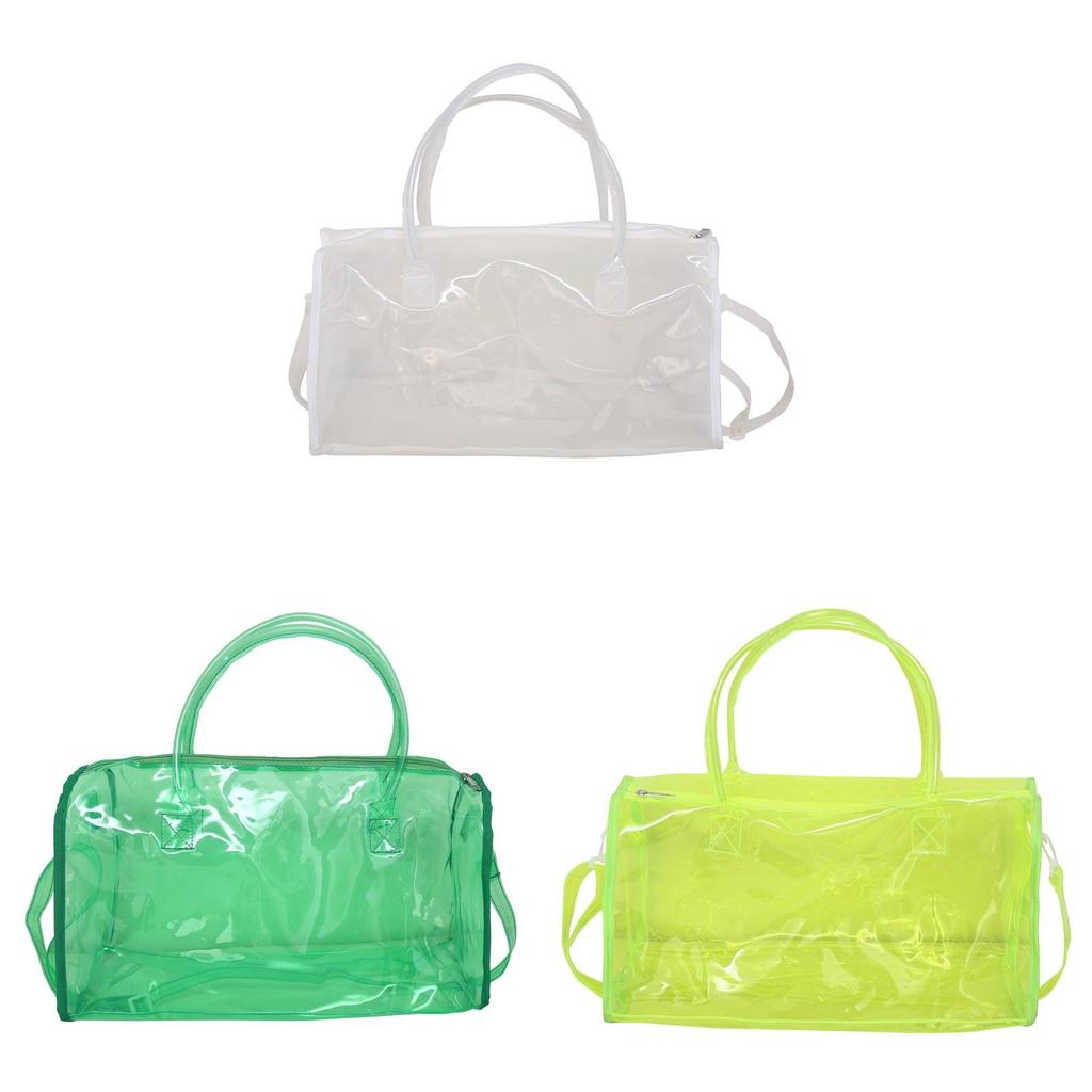 Borsa Tote da Viaggio in PVC Stile Transfrontaliero per Uomo e Donna con Design Impermeabile e Grande Capacità