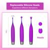 Sex Toy for Women G Spot Vibrator Nipple Clitoris Double Stimulations Finger Shaped Waterproof Vibrating Female Adults Goods