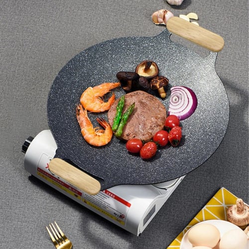 Cast Iron Handle Covers, Grill Pan Handle Covers | Pot Handle Covers, Potholder Sleeves, Non-Slip Handle Covers - Wooden Assist Handle Holder, 2 Cookw