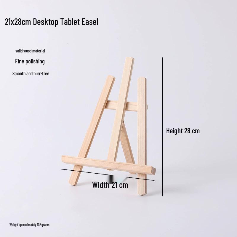 Mini Holz klappbarer Schreibtischstaffelei und Skizzenständer für Kinder