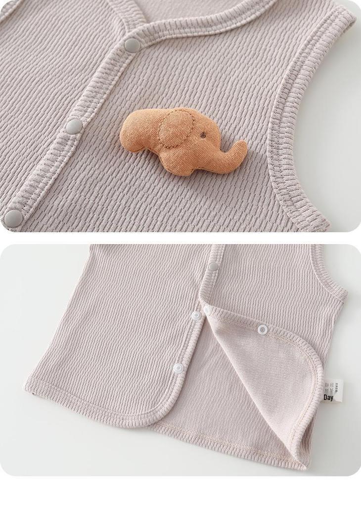 Baby Vest: A-Class Cotton Sleeveless Jacket for Infants and Toddlers - Spring/Fall Warm Outerwear for Outings