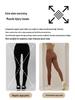 [2025 New Color] Women's High-Waist Butt-Lifting Yoga Pants - Nude Feel, Anti-Roll, Perfect for Running & Fitness