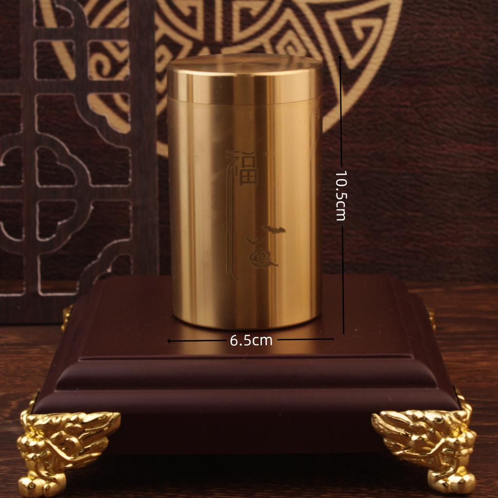 Brass Holder Restaurant Creative Personality Household Toothpick Box Portable Light Luxury Dining Living Room Pat