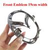 Fit for Mazda CX7 CX-7 Car 19cm Front Emblem 14cm Rear Trunk Badge Sticker Plastic Auto Steering Wheel Badge Accessories