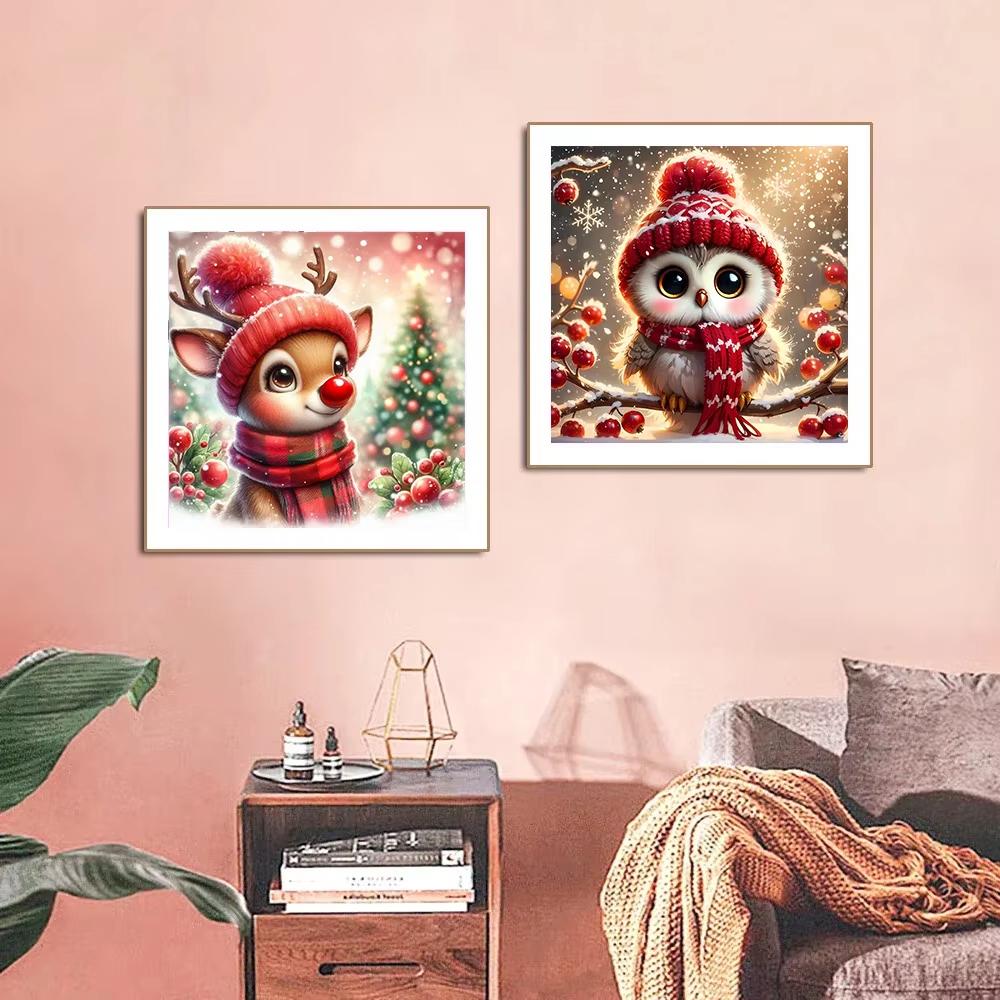 Santa Claus Diamond Painting New Arrivals 5D Diy Diamond Mosaic Snowman Cross Stitch Kits Cartoon Christmas Gift Wall Decor Art