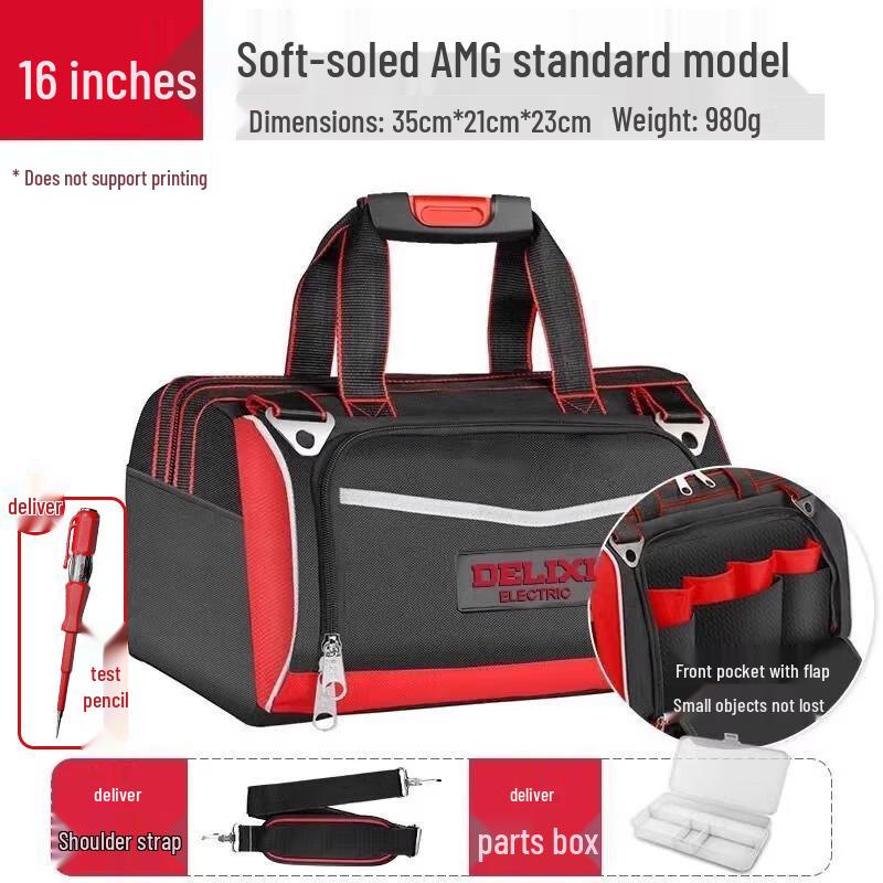 DELIXI Thickened Canvas Tool Bag