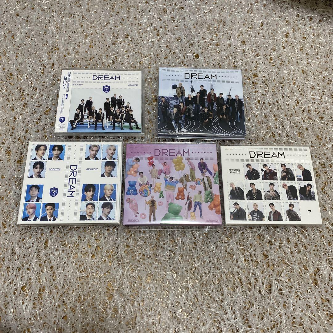 

[USED] SEVENTEEN DREAM 5 CDs