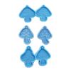 3Pieces Earring Resin Mold Silicone Mushroom Earring Mold for Jewelry Making Silicone Mold for Resin DIY Fashion Earring