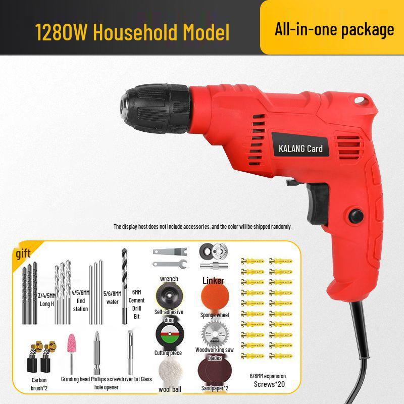 Kalang High-Power Handheld Electric Drill for Wall and Mini Drilling