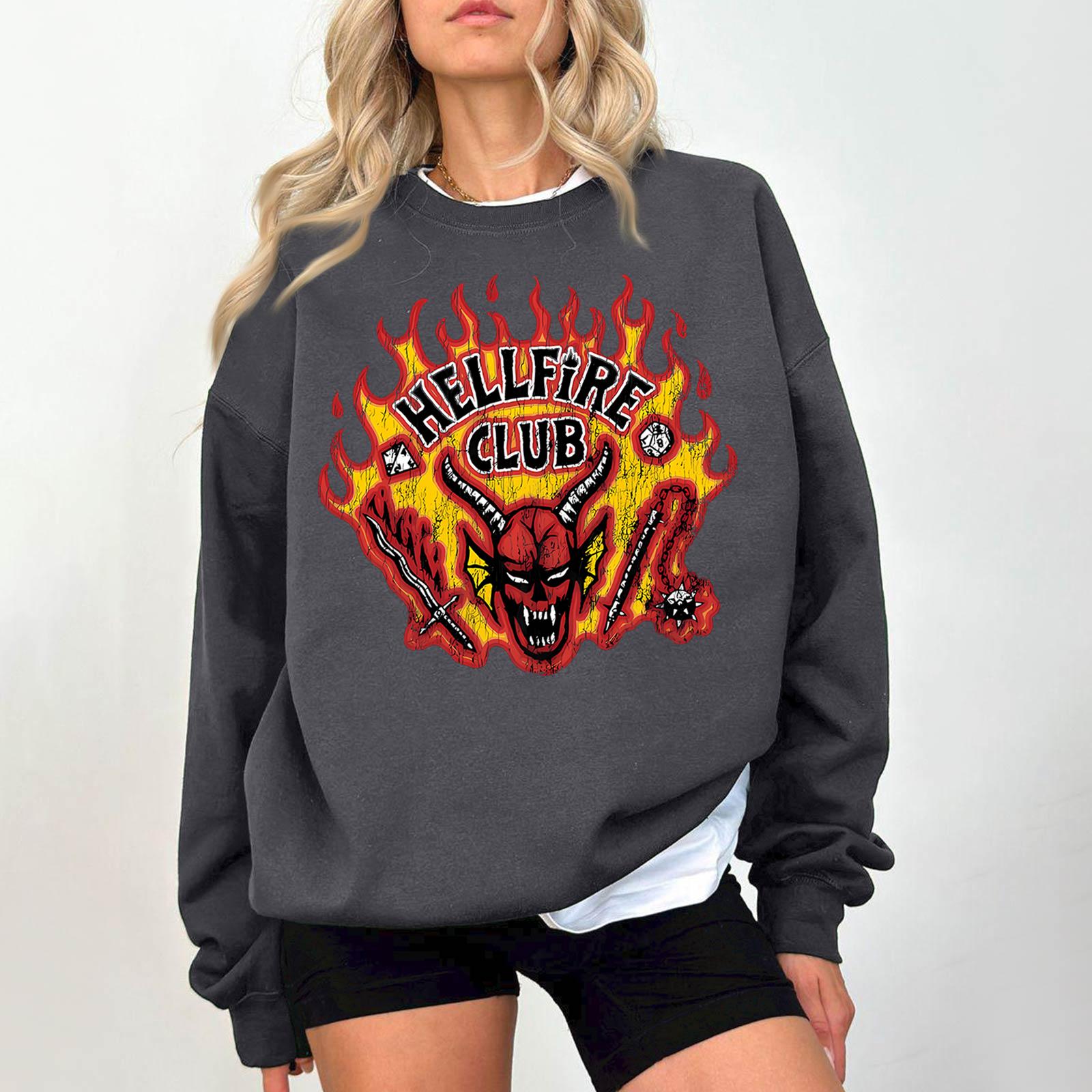 

Women s Fashionable And Casual Long Sleeve Round Neck Printed Sweatshirt L