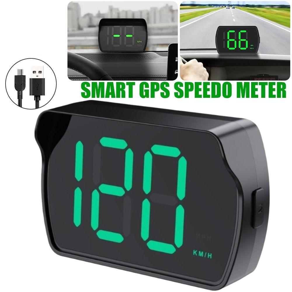 KMH/MPH Digital Speedometer Plug And Play HUD Speed Meter  Car Accessories
