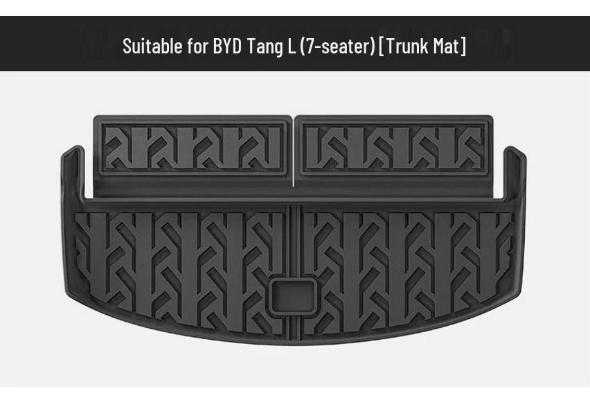 BYD Tang L & ATTO 8 Car Floor Mats - Waterproof TPE Mats & Trunk Cover, Fits 25 Models
