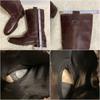Used []n.d.c. made by hand leather Pecos boots 40
