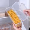 Kitchen Noodle Storage Box, Pasta Sealed Box, Food Grade Storage Jar, Fruit Preservation Box with Lid, Chopstick Storage Box