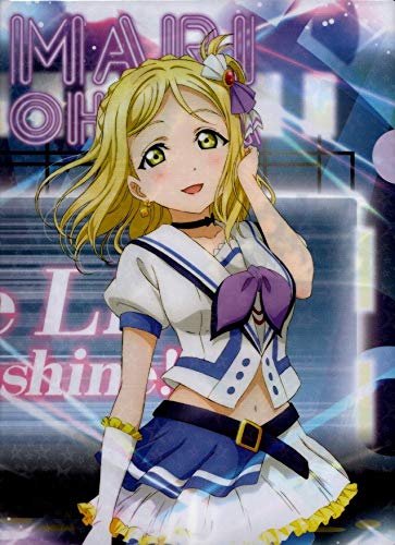 

Love Live Sunshine Коллаборационное кафе Sega Блестящий прозрачный файл Мари Охара