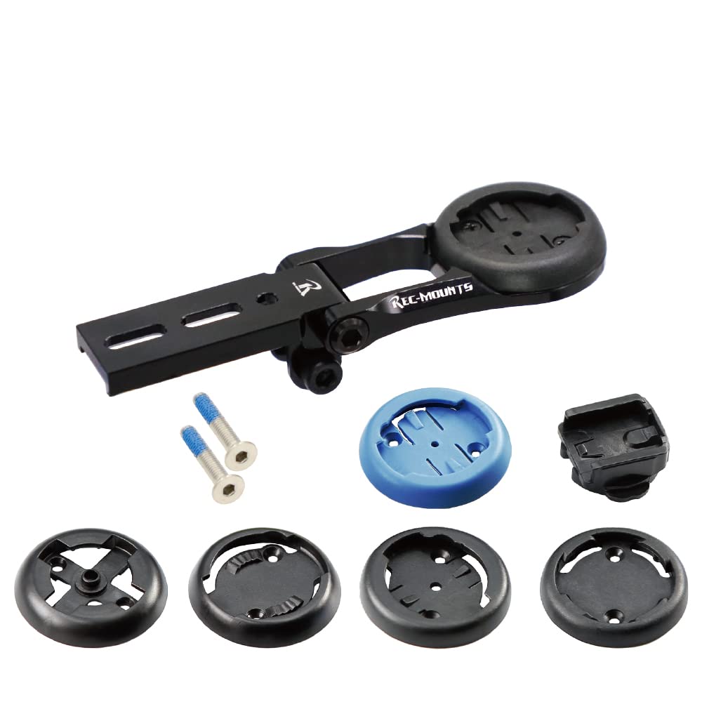 Pro Evo Type Combo Mount with 14 Compatible with and GoPro HERO [RECMount] (Vibe Handlebar) (Compatible Brands) [PRO4] Garmin, Cateye, Pioneer,