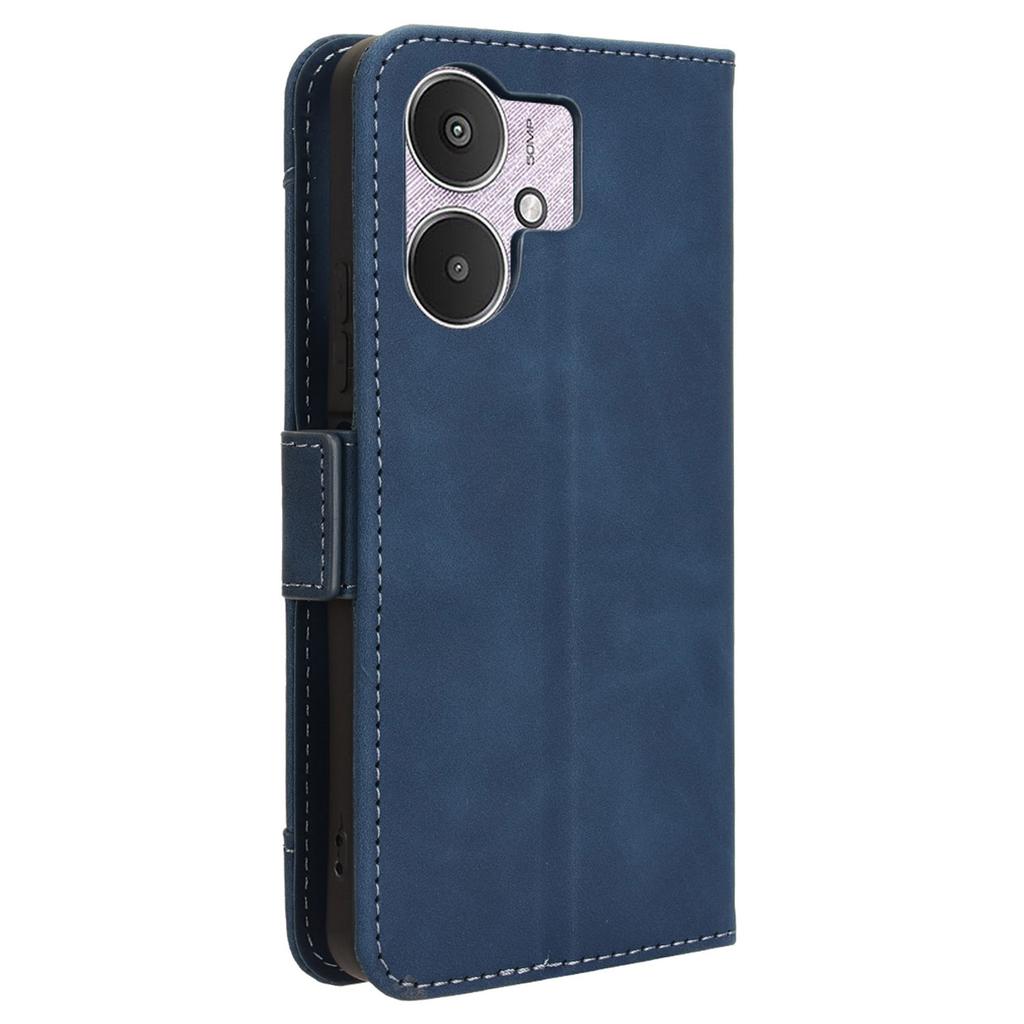 For Xiaomi Redmi 13C 5G/13R 5G/Poco M6 5G Leather Wallet Case Stand Folio Card Holder Phone Cover