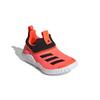 Adidas Rapidazen 2 Comfortable Casual Non-Slip Breathable Low-Top Kids Running Shoes Kids Running Shoes Orange Black FV2606