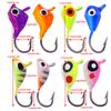 8pcsLuminous Ice Fishing Lure Small Weight with Hook Winter Fishing Bait Wholesale Hengjia Sea Fishing Boat Fishing Lure Lure Ba